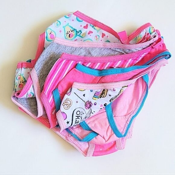 NWT Chili Peppers 10-Pck Colorful Cotton Bikini Panties - Picture 3 of 5